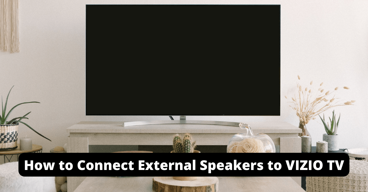 How to Connect External Speakers to VIZIO TV?